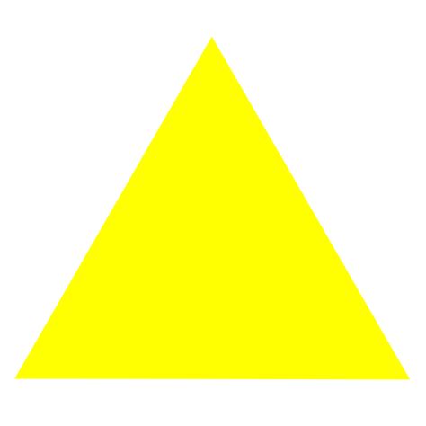 黃色三角形